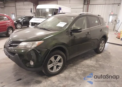 2013 Toyota Rav4 Xle из США, поврежденный, VIN JTMRFREV0DD029396